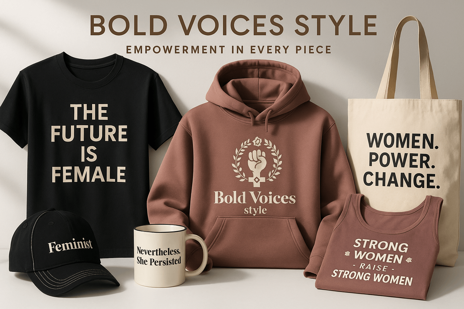 Empowerment Apparel - Bold Voices Style