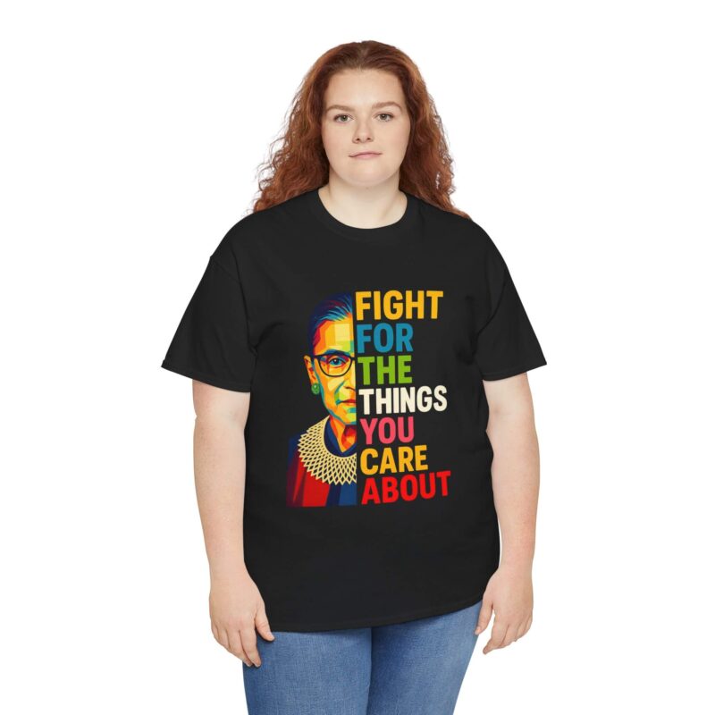 Fight for What You Care About T-Shirt – Rainbow Feminist Graphic Tee Gift for Her | Bold Voices Style