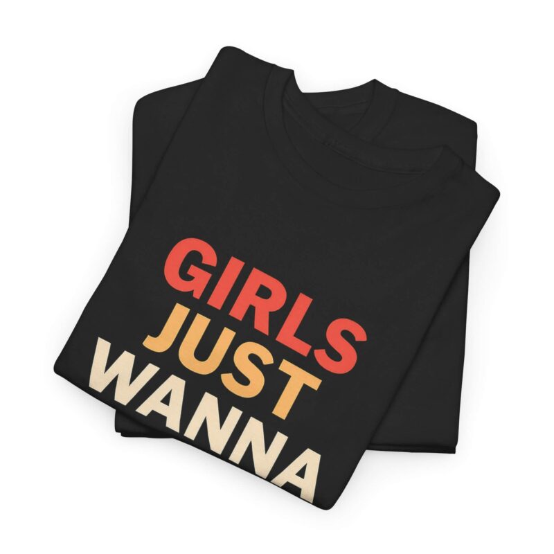 Girls Just Wanna Have FUNdamental Rights T-Shirt – Pastel Feminist Quote Tee Gift for Her | Bold Voices Style