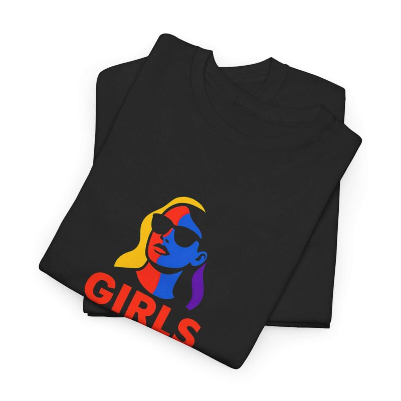 Girls Just Wanna Have FUNdamental Rights T-Shirt – Rainbow Feminist Tee Gift for Her | Bold Voices Style