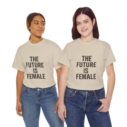 The Future Is Female T-Shirt – Minimalist Feminist Graphic Tee Gift for Her | Bold Voices Style