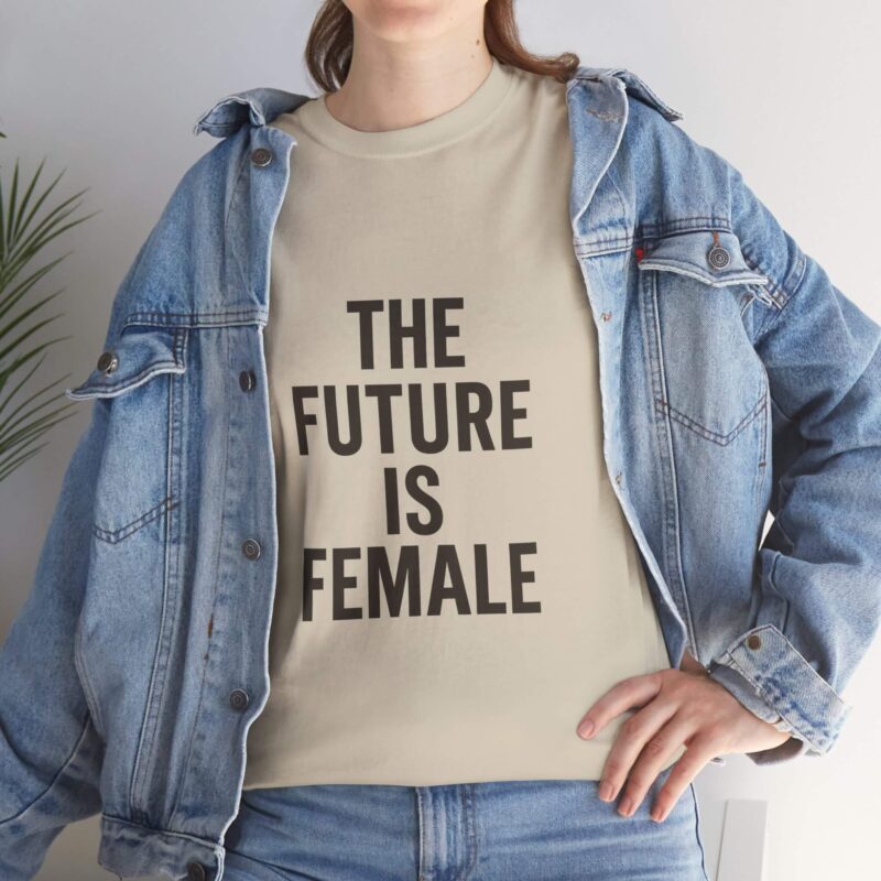 The Future Is Female T-Shirt – Minimalist Feminist Graphic Tee Gift for Her | Bold Voices Style