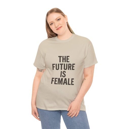 The Future Is Female T-Shirt – Minimalist Feminist Graphic Tee Gift for Her | Bold Voices Style