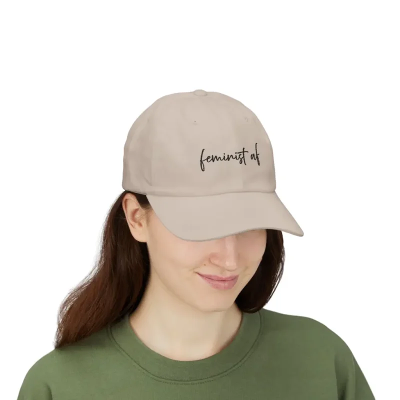 Feminist AF Embroidered Hat – Bold Women’s Rights Baseball Cap