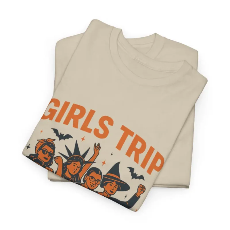 Girls Trip Time to Get Wicked T-Shirt – Funny Feminist Halloween Salem Witch Tee