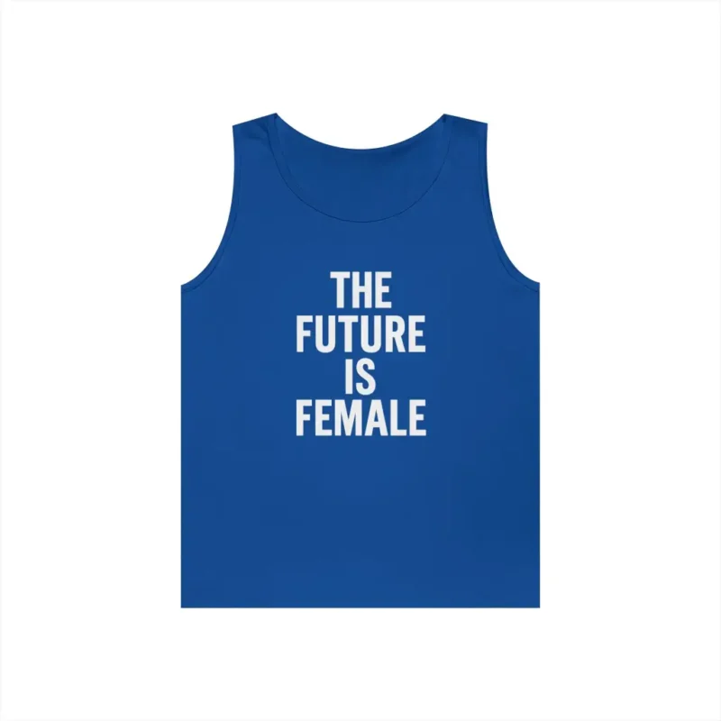 The Future Is Female Tank Top – Bold Feminist Women’s Rights Sleeveless Shirt