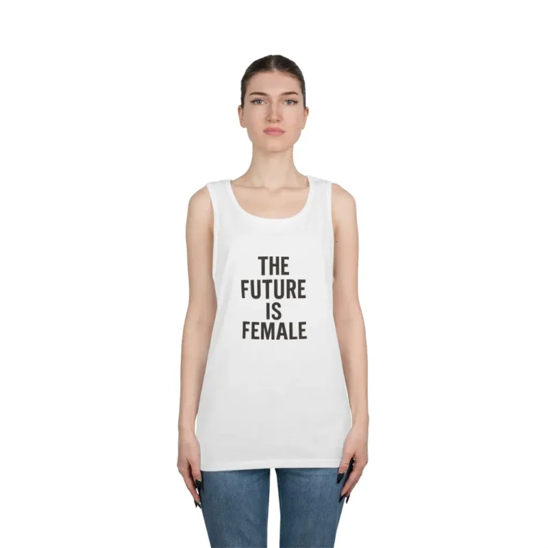 The Future Is Female Tank Top – Bold Feminist Women’s Rights Sleeveless Shirt