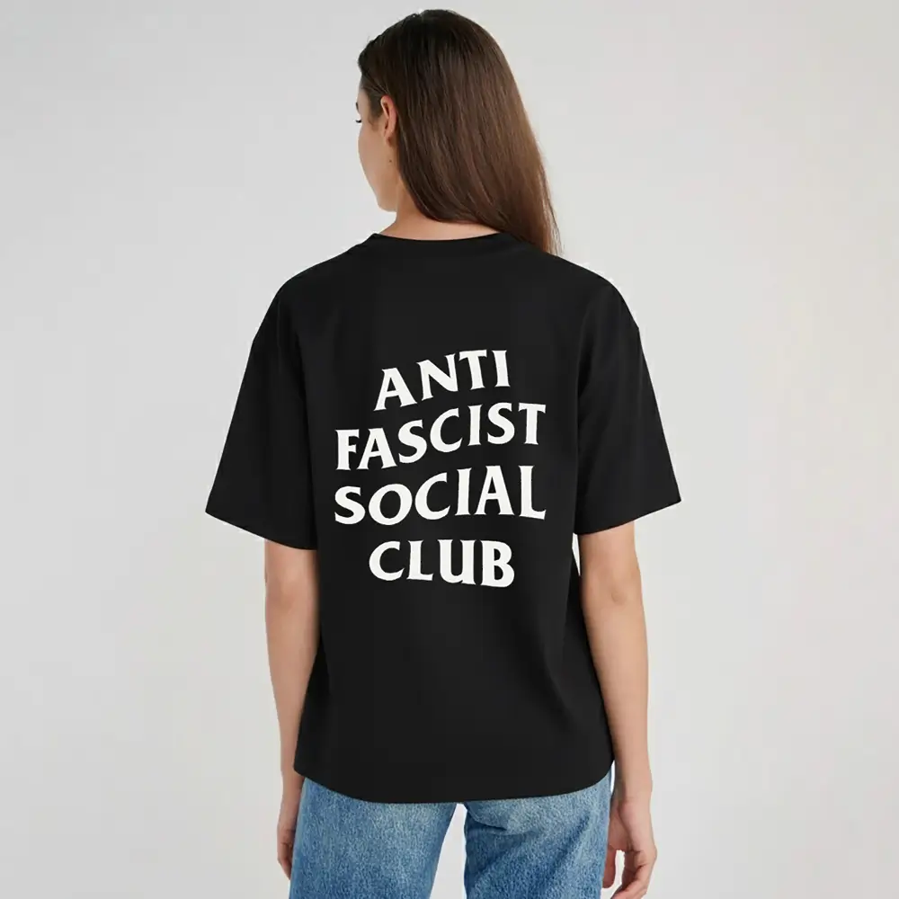 Anti Fascist Social Club T-Shirt – Political Activism Equality Tee