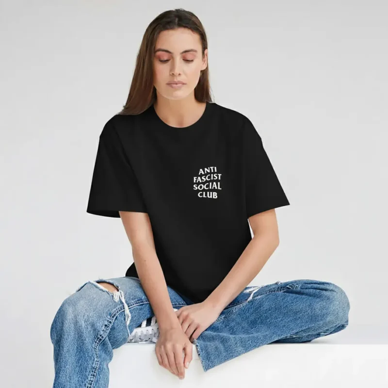 Anti Fascist Social Club T-Shirt – Political Activism Equality Tee