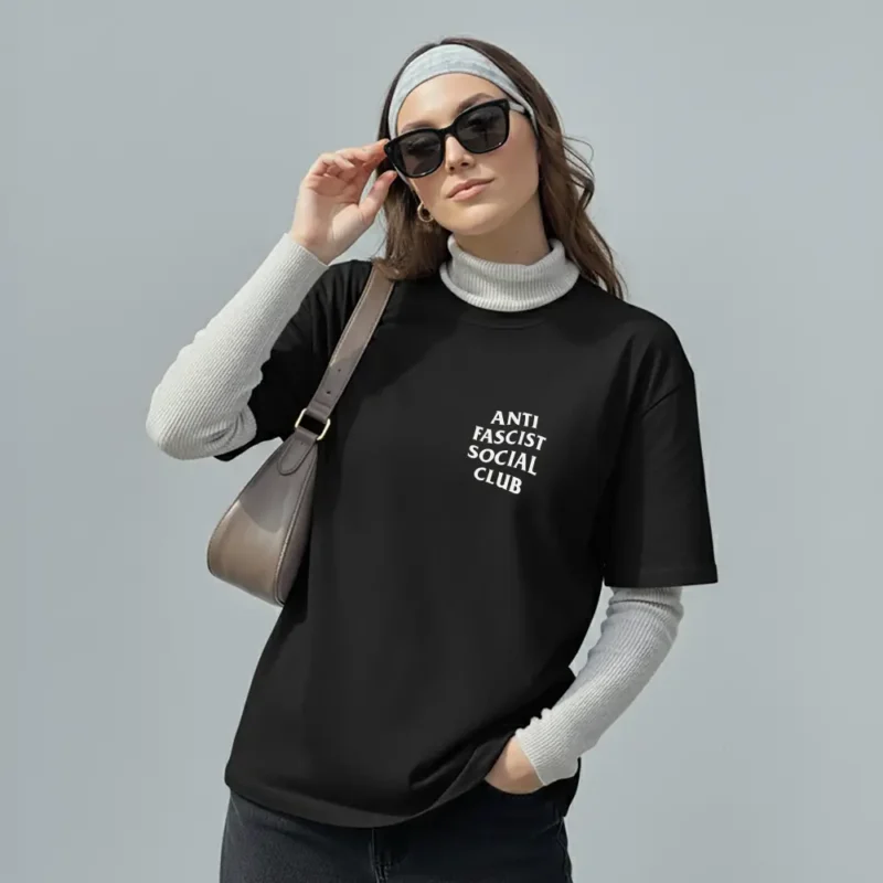Anti Fascist Social Club T-Shirt – Political Activism Equality Tee