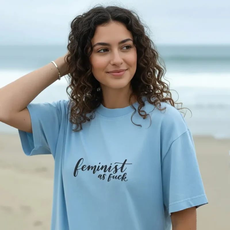 Feminist AF T-Shirt – Bold Empowerment Graphic Tee for Women’s Rights