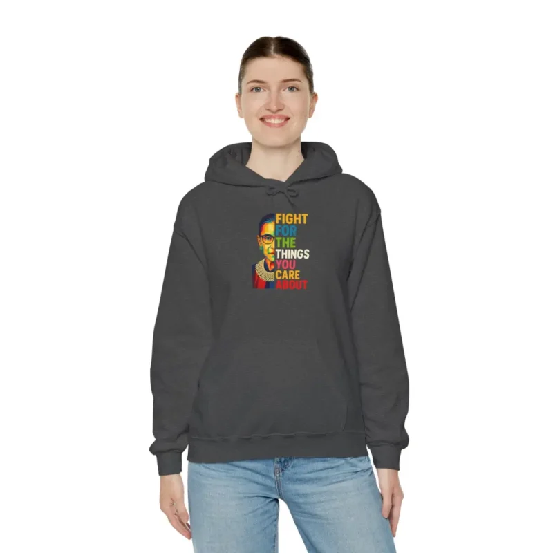 Fight For The Things You Care About Hoodie – Bold Feminist Equality Statement Pullover