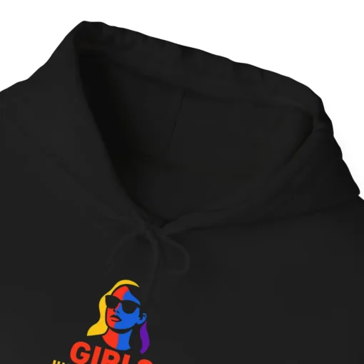 Girls Just Wanna Have Fundamental Human Rights Hoodie – Feminist Equality Statement Pullover