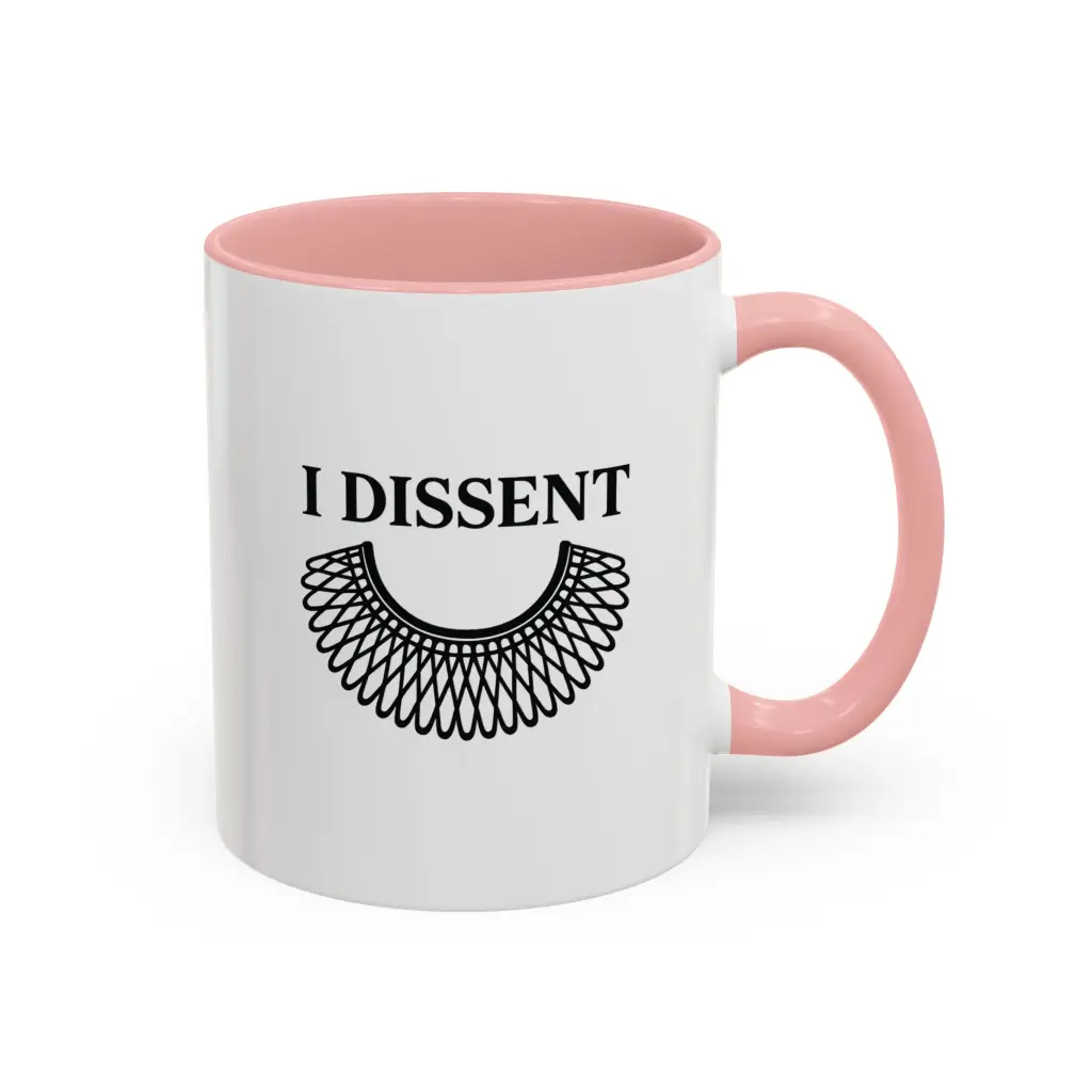 I Dissent Feminist Mug – Empowerment Equality Coffee Cup Gift