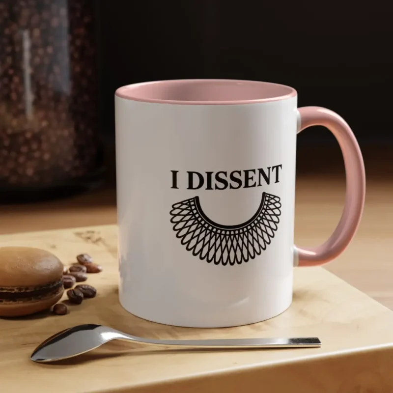 I Dissent Feminist Mug – Empowerment Equality Coffee Cup Gift