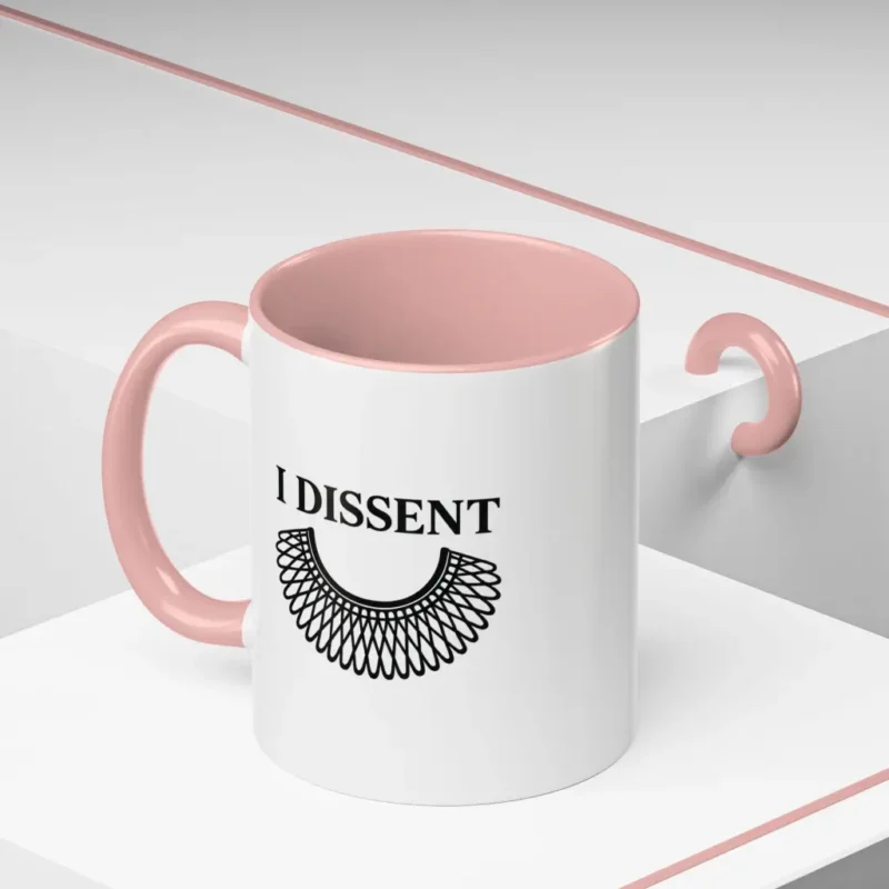I Dissent Feminist Mug – Empowerment Equality Coffee Cup Gift