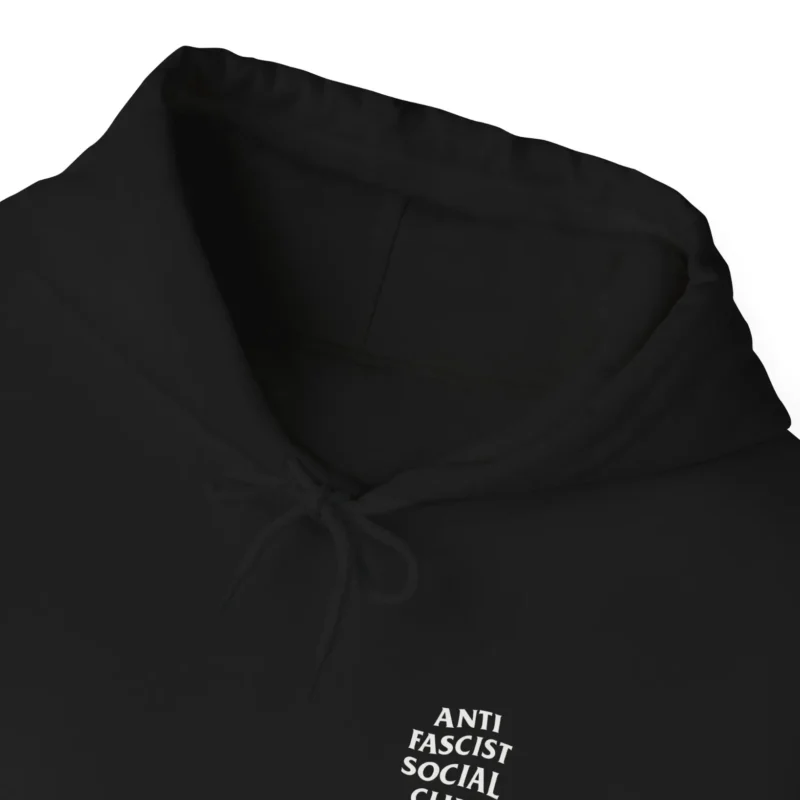 Anti Fascist Social Club Hoodie – Political Activism Equality Unisex Pullover