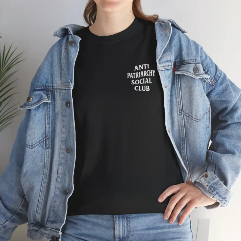 Anti Patriarchy Social Club T-Shirt – Feminist Equality Tee for Women & Allies