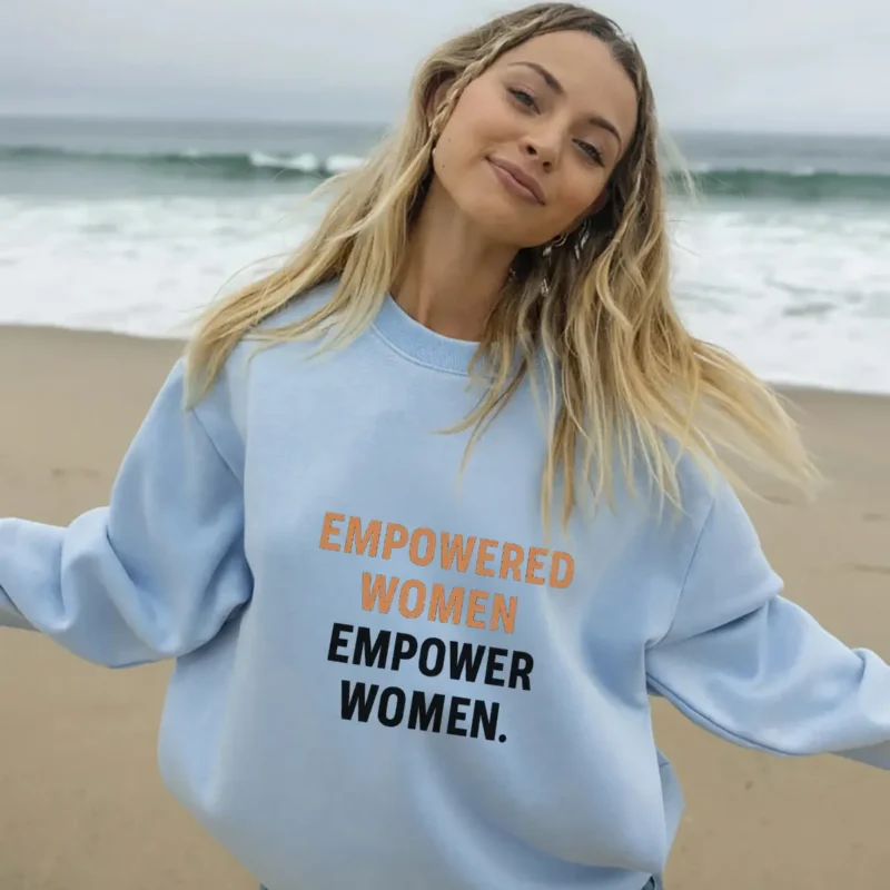 Empowered Women Empower Women Sweatshirt – Feminist Equality Crewneck | Bold Voices Style