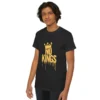 Gold Crown Graphic No Kings T-Shirt - Anti-Authoritarian Political Tee