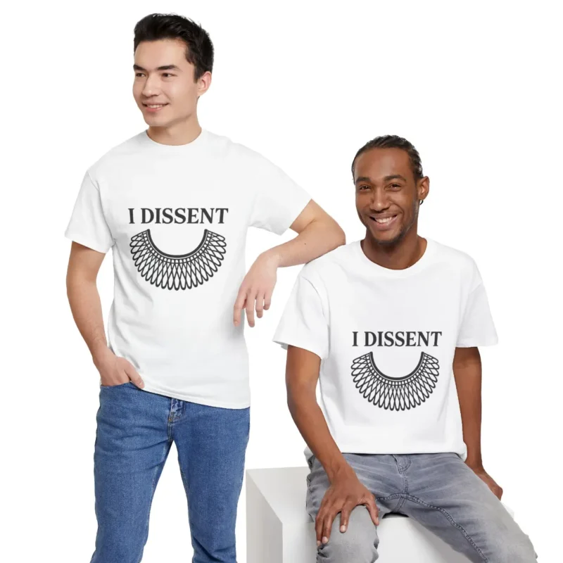 I Dissent T-Shirt – Feminist Equality Activist Tee | Bold Voices Style