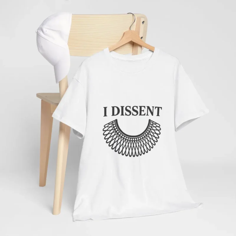 I Dissent T-Shirt – Feminist Equality Activist Tee | Bold Voices Style
