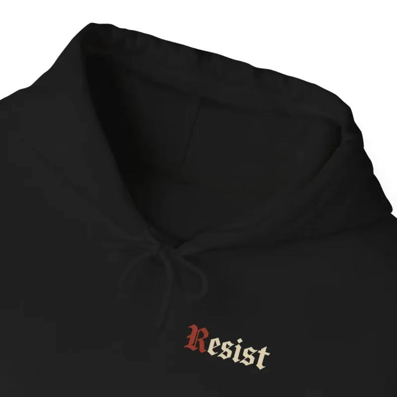 Resist Like 1938 Germany – Reject Fascists Political Activism Hoodie Unisex Anti-Fascism Pullover