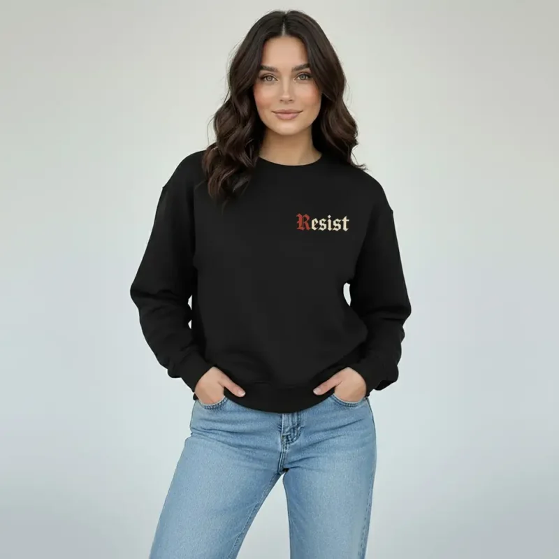 Resist Like It’s 1938 Germany – Anti Fascist Political Activism Unisex Sweatshirt