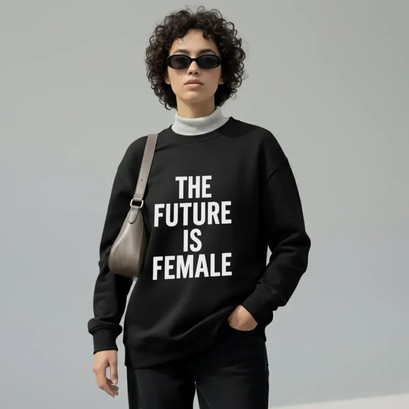 The Future Is Female Feminist Sweatshirt – Equality Empowerment Crewneck